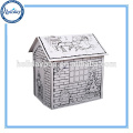 Maison de jeu de chien de chat de carton faite sur commande de prix bon marché de haute qualité, maison de papier de chat, maison de jouet de papier de carton